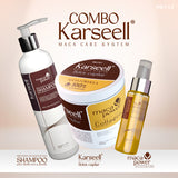 Combo Karseell | Shamppo - botox capilar - aceite argan 💋💄💅